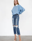 Insane Gene High Rise Girlfriend Jeans