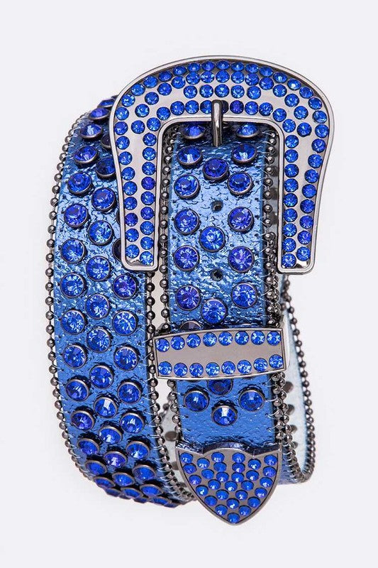 PLUS Crystal Statement Western Belt