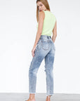 Insane Gene High Rise Straight Jeans