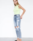 Insane Gene High Rise Straight Jeans