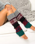 Nordic Snowflake Leg Warmers