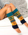 Nordic Snowflake Leg Warmers