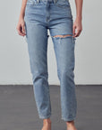 Insane Gene High Rise Straight Ankle Jean