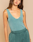 POL Sleeveless Relaxed Fit Tank Top