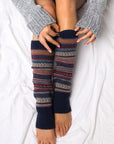 Short Fairisle Legwarmer