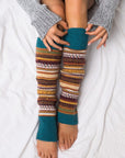 Short Fairisle Legwarmer