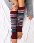 Short Fairisle Legwarmer