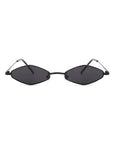 Slim Narrow Diamond Hexagonal Fashion Sunglasses