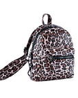 Travel Small Leopard Print PU Backpack