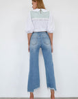 Insane Gene High Rise Wide Leg Ankle Jeans