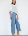 Insane Gene High Rise Wide Leg Ankle Jeans