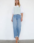 Insane Gene High Rise Wide Leg Ankle Jeans