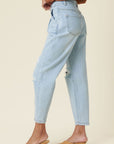 Vibrant M.i.U Distressed Slouchy Jeans