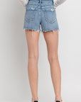 Vervet by Flying Monkey High Rise Denim Shorts