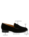 Durance Studded Suede Loafers