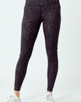 OTOS Active Black Leopard Leggings