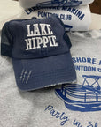 Lake Hippie Embroidered Trucker Hat