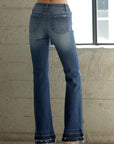 Insane Gene Mid-Rise Double Unhem Premium Flare Jeans