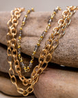 Cybil Necklace in Gold