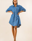 Women's Fashion Denim Dress by Claude