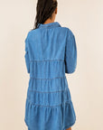 Women's Fashion Denim Dress by Claude