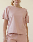 Fabina Hemp Balloon Sleeve Top