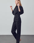 Insane Gene Balloon Sleeve Jumpsuit