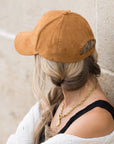 Suede Boyfriend Ball Cap Hat - Online Only