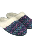 Mermaid Tail Purp - Women's Cozy Sherpa Slipper