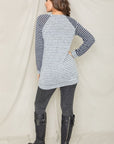 PLUS Stripe Two Tone Tunic