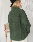 Jade By Jane Ribbed Velvet Jacket