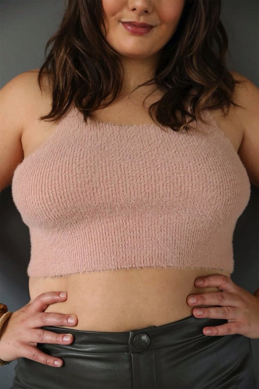 Leto Accessories Plus Size Racerback Cozy Lounge Brami