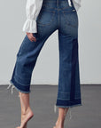 Insane Gene Mid-Rise Crop Flare Jeans