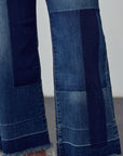 Insane Gene Mid-Rise Crop Flare Jeans