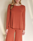 Fabina Bamboo Classic Long Sleeve Top