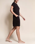 Fabina Bamboo Crop Dress with Pockets