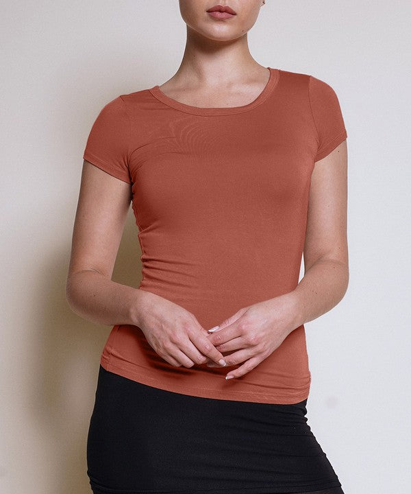 Fabina Bamboo Crewneck Top