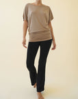 Fabina Bamboo Crew Neck Tunic