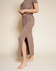 Fabina Bamboo Casual Long Skirt with Pockets