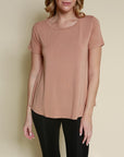 Fabina Bamboo Relaxed Fit Classic Top