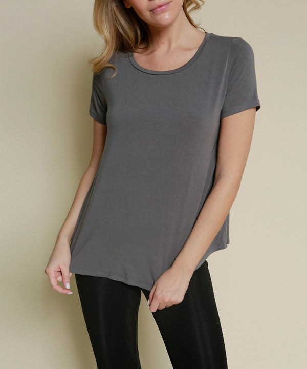 Fabina Bamboo Relaxed Fit Classic Top