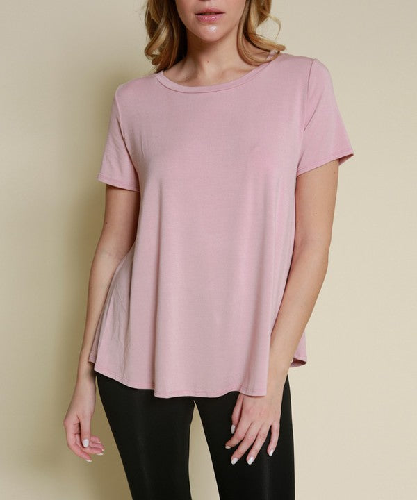 Fabina Bamboo Relaxed Fit Classic Top