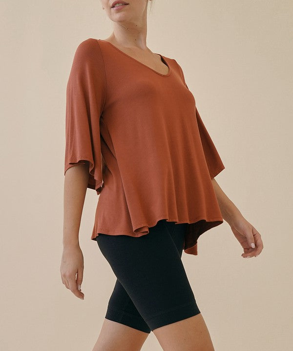 Fabina Bamboo Missy Day Top