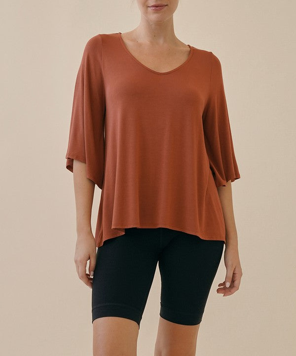 Fabina Bamboo Missy Day Top