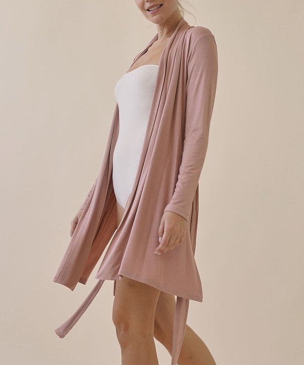 Fabina Bamboo Her Robe Cardigan