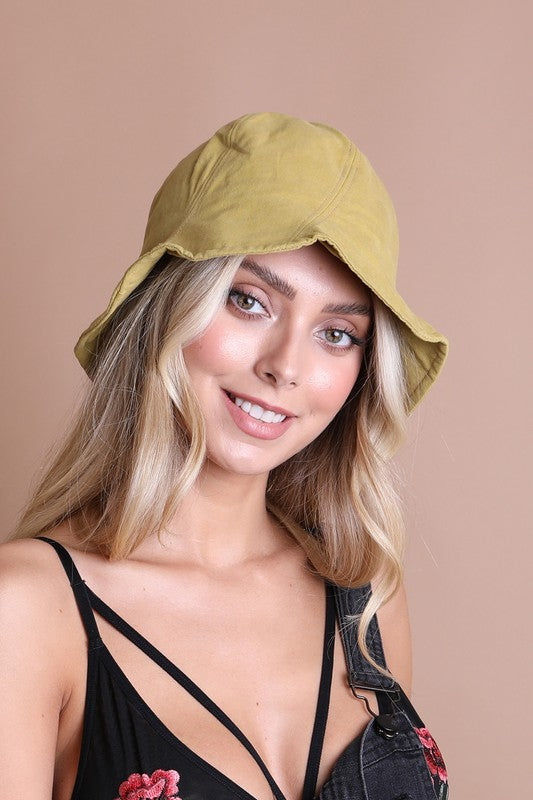 Leto Accessories Vibrant Cotton Bucket Hat