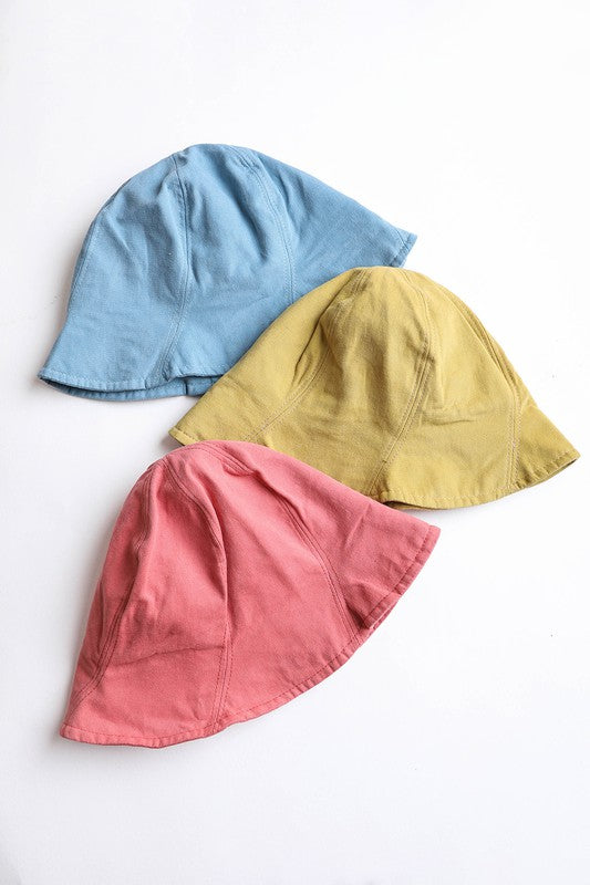Leto Accessories Vibrant Cotton Bucket Hat