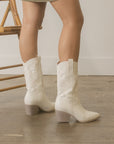 Sephira - Oasis Society Embroidered Short Boot