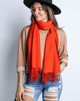 Cashmere Feel Winter Long Scarf