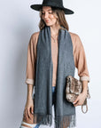 Cashmere Feel Winter Long Scarf